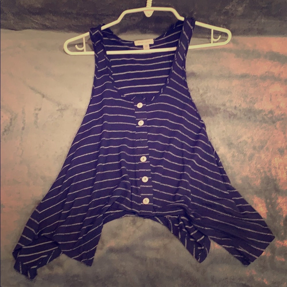 Silence + noise striped tank top